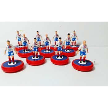Subbuteo Andrew Table Soccer Panionios 1998 away kit on WSB Professional Bases